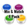 Bliss - 4 Pack Gummies Mix & Match