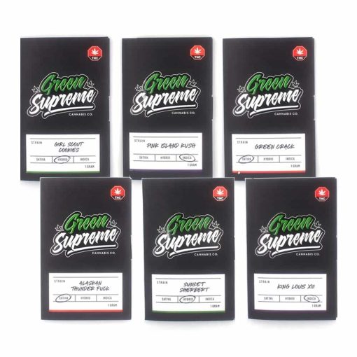 Green Supreme - 6 Pack Shatter Mix & Match