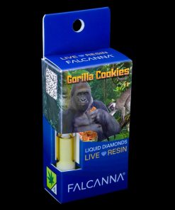 Falcanna - Gorilla Cookies Live Resin Cartridge - Hybrid