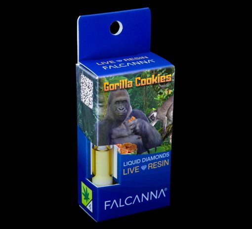 Falcanna - Gorilla Cookies Live Resin Cartridge - Hybrid