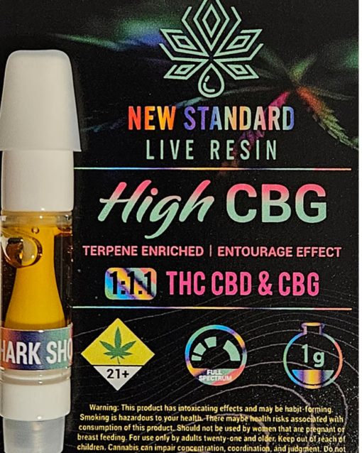 New Standard - 1:1:1 CBG Shark Shock - Sativa