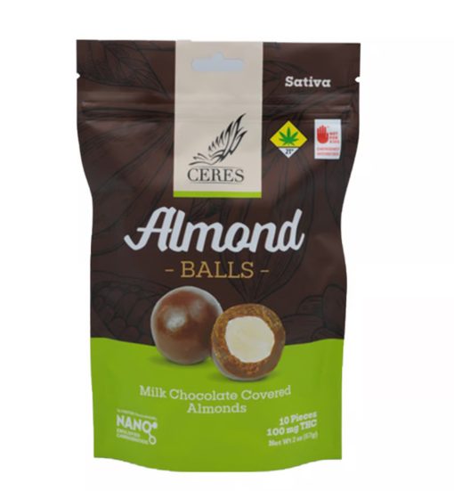 Ceres - Almond Balls - Sativa [10pk] (100mg)