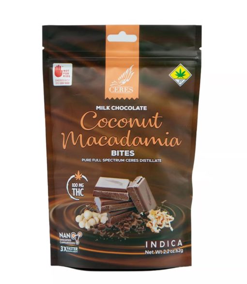 Ceres - Coconut Macadamia - Indica [10pk] (100mg)