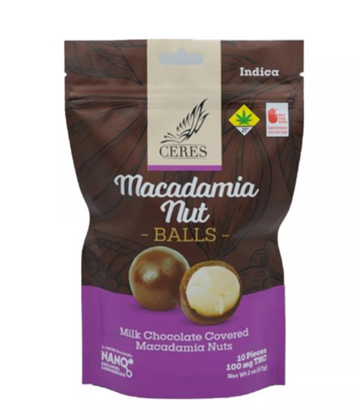 Ceres - Macadamia - Indica [10pk] (100mg)