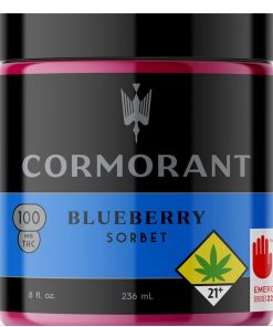 Cormorant - 8 oz. Blueberry Sorbet - 100 mg THC - Indica