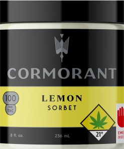 Cormorant - 8 oz. Lemon Sorbet - 100 mg THC - Hybrid