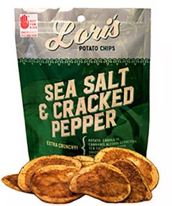 Craft Elixirs - Sea Salt & Cracked Pepper Potato Chips [6-pack] (60mg THC) - Sativa