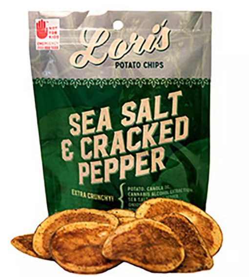 Craft Elixirs - Sea Salt & Cracked Pepper Potato Chips [6-pack] (60mg THC) - Sativa