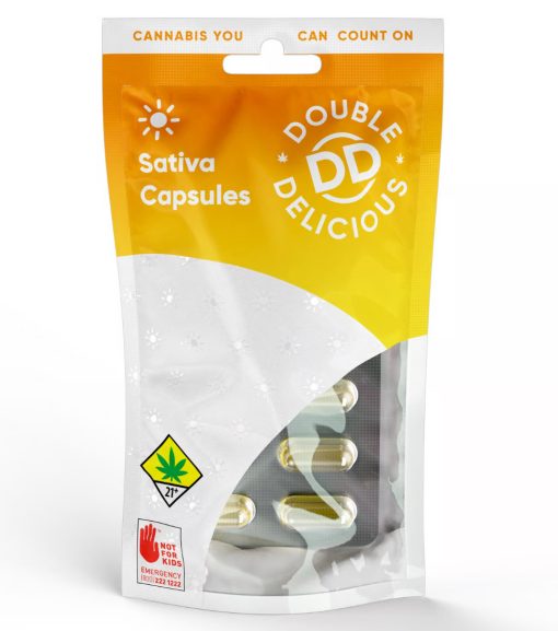 Double Delicious - Sativa Capsules [10pk] (100mg)