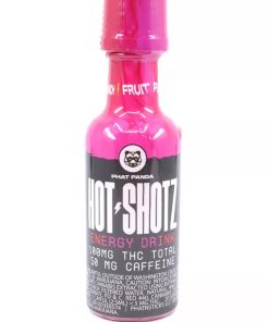 Hot Shotz - Fruit Punch (100mg THC/50mg Caffeine) - Indica