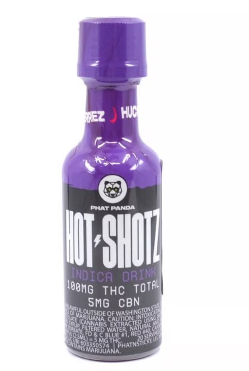 Hot Shotz - Huckleberry (100mg THC/5mg CBN) - Hybrid