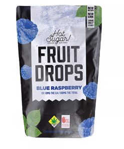 Hot Sugar - 1:1 Blue Raspberry [10pk] (100mg CBD/100mg THC) - Hybrid