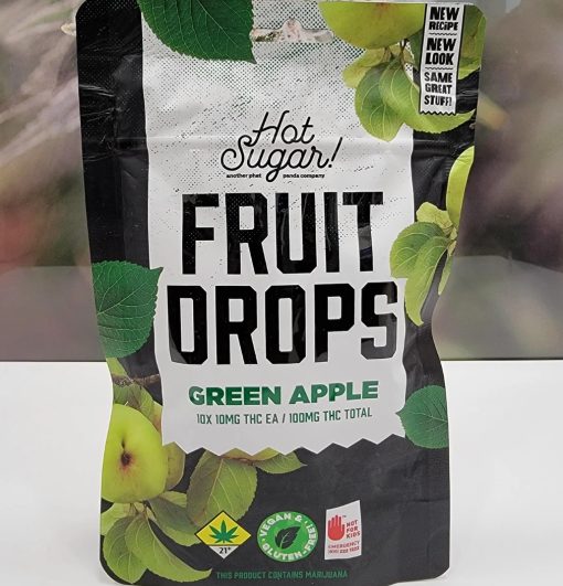 Hot Sugar - Green Apple [10pk] (100mg) - Hybrid