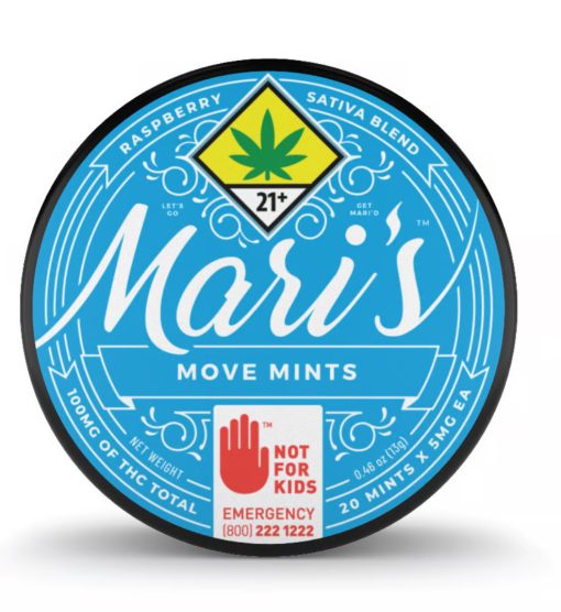 Mari's Mints Blue Raspberry Sativa