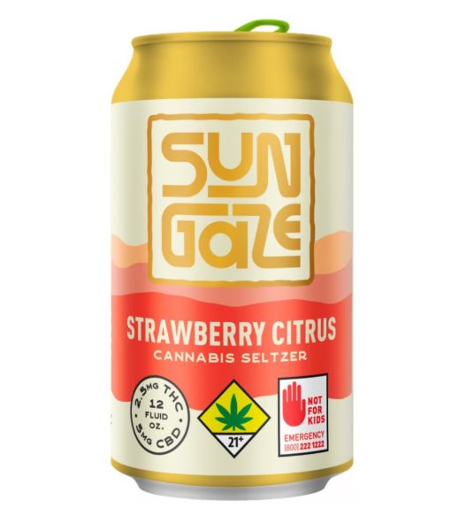 Sungaze: Strawberry Citrus [2pk] (5mg CBD/2.5mg THC) - Sativa