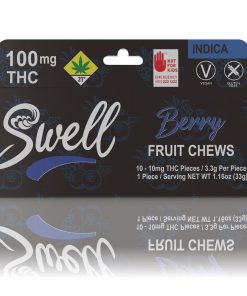 Swell - Berry Indica Fruit Chews [10pk] (100mg) - Indica