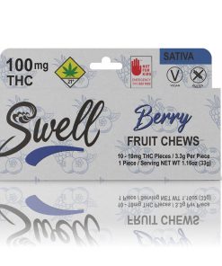 Swell - Berry Sativa Fruit Chews [10pk] (100mg) - Sativa