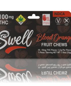 Swell - Blood Orange Indica Fruit Chews [10pk] (100mg) - Indica