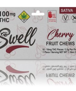 Swell - Cherry Sativa Fruit Chews [10pk] (100mg) - Sativa