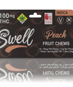 Swell - Peach Indica Fruit Chews [10pk] (100mg) - Indica