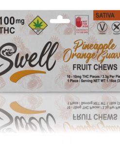 Swell - Pineapple Orange Guava (POG) Sativa Fruit Chews [10pk] (100mg) - hybrid