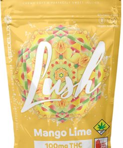 Verdelux - Gummies Lush Mango Lime - 10pk 100mg THC