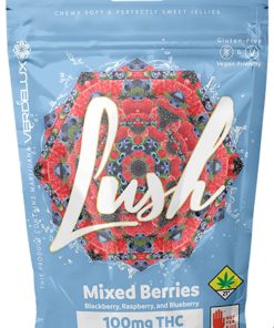 Verdelux - Gummies Lush Mixed Berry - 10pk 100mg THC Hybrid