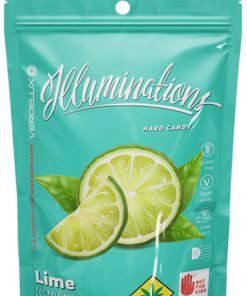 Verdelux - Hard Candy Illuminations Lime Edibles - 10pk 100mg THC