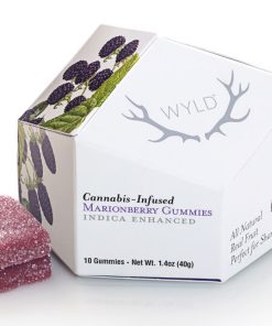 WYLD - Marionberry Indica Enhanced Gummies | 100mg - Hybrid