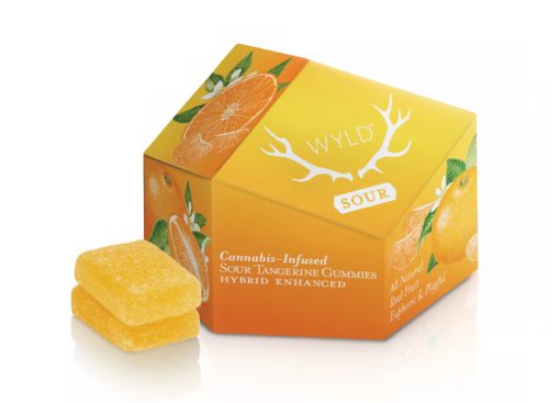 WYLD - Sour Tangerine Hybrid Enhanced Gummies | 100mg - Hybrid