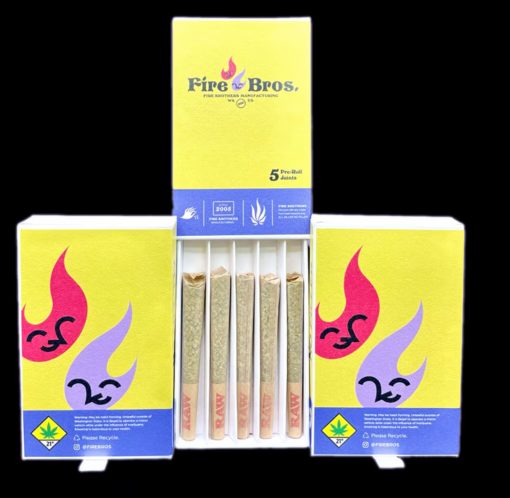 Fire Bros. - Mexican Flan Preroll Pack by Fire Bros. [.5g] - Hybrid